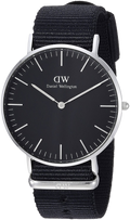  Shop Authentic Daniel Wellington Classic Cornwall Quartz Black Dial Black Nylon Strap Watch For Women - DW00100151 - Luxxuri