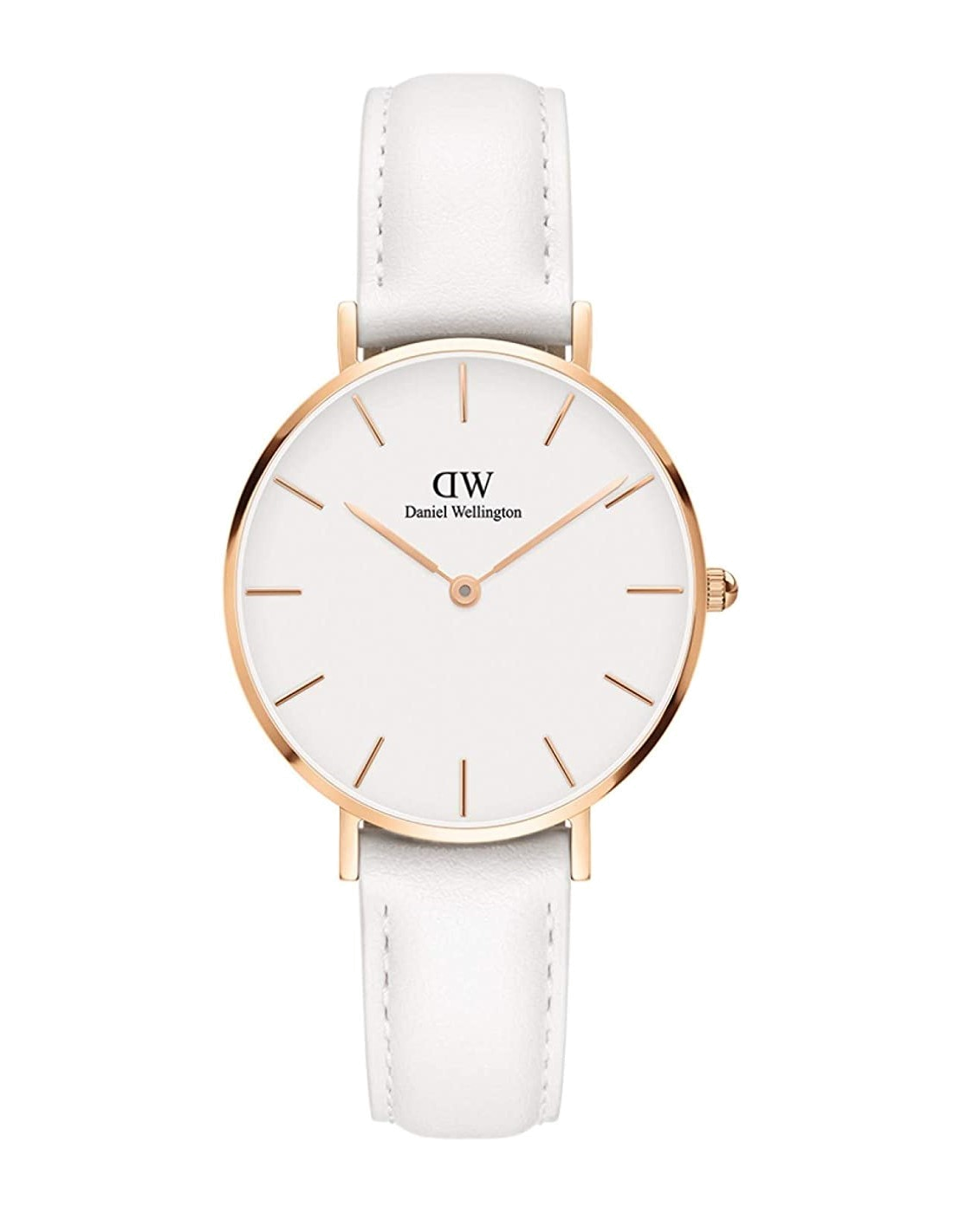  Shop Authentic Daniel Wellington Petite Bondi White Dial White Leather Strap Watch for Women - DW00100189 - Luxxuri
