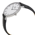  Shop Authentic Daniel Wellington Classic Petite Reading White Dial Black Leather Strap Watch For Women - DW00100185 - Luxxuri
