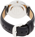 Shop Authentic Daniel Wellington Classic Sheffield White Dial Black Leather Strap Watch For Women - DW00100053 - Luxxuri