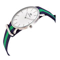  Shop Authentic Daniel Wellington Classic Warwick White Dial Two Tone Nylon Strap Watch for Men - DW00100019 - Luxxuri