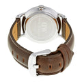  Shop Authentic Daniel Wellington Dapper Bristol White Dial Brown Leather Strap Watch For Women - DW00100098 - Luxxuri