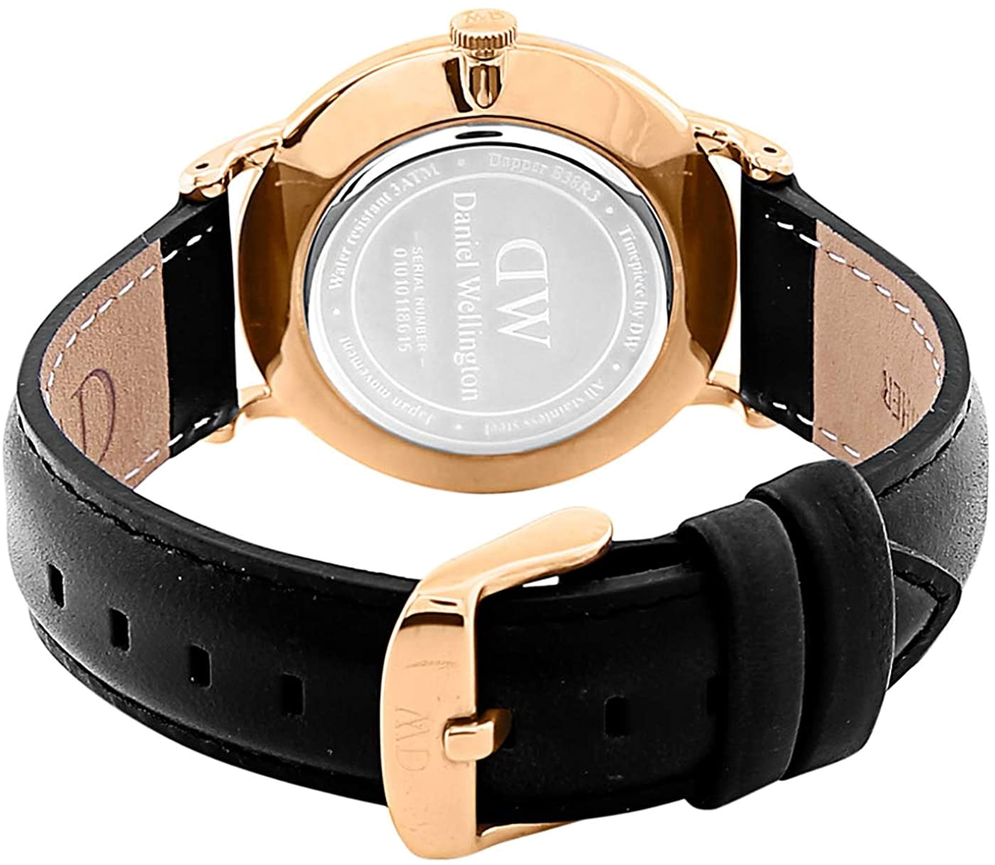  Shop Authentic Daniel Wellington Dapper Sheffield White Dial Black Leather Strap Watch For Men - DW00100092 - Luxxuri