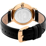  Shop Authentic Daniel Wellington Dapper Sheffield White Dial Black Leather Strap Watch For Men - DW00100092 - Luxxuri