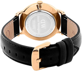 Shop Authentic Daniel Wellington Dapper Sheffield White Dial Black Leather Strap Watch For Men - DW00100092 - Luxxuri