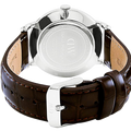 Shop Authentic Daniel Wellington Dapper York Quartz White Dial Dark Brown Leather Strap Watch For Women - DW00100097 - Luxxuri