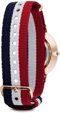  Shop Authentic Daniel Wellington Classic Cambridge White Dial Two Tone NATO Strap Watch For Men - DW00100003 - Luxxuri