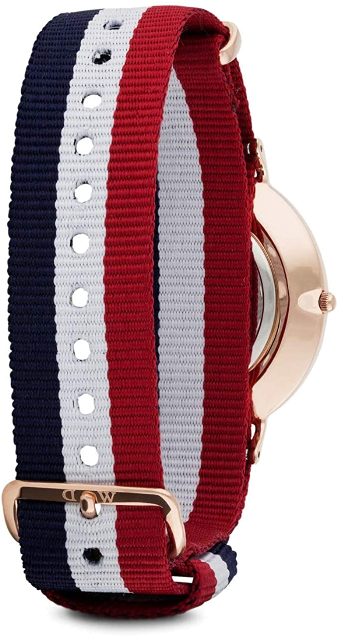  Shop Authentic Daniel Wellington Classic Cambridge White Dial Two Tone NATO Strap Watch For Men - DW00100003 - Luxxuri