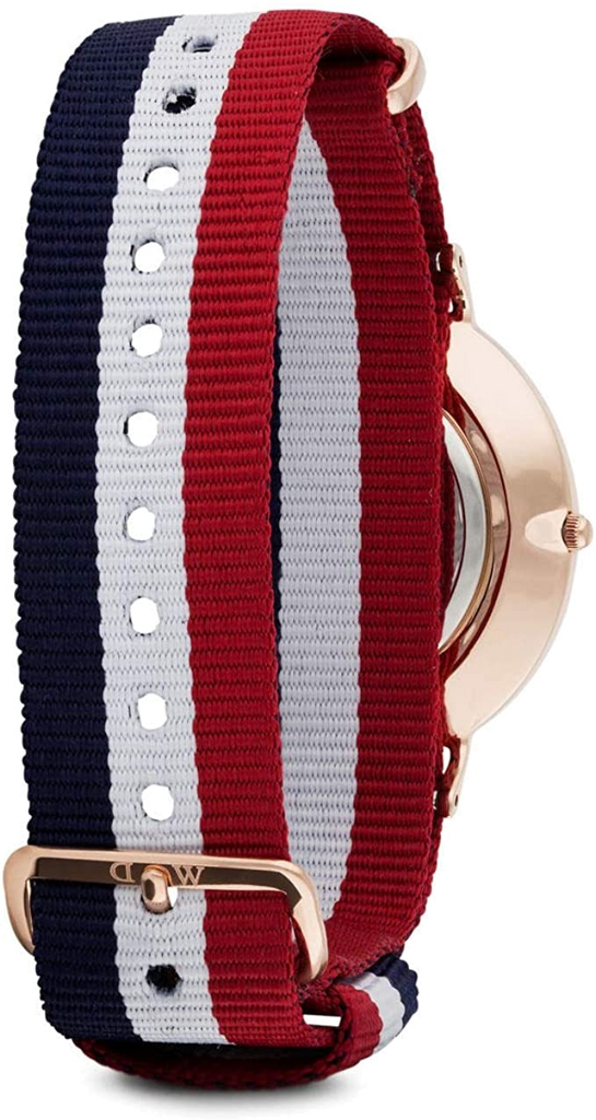  Shop Authentic Daniel Wellington Classic Cambridge White Dial Two Tone NATO Strap Watch For Men - DW00100003 - Luxxuri