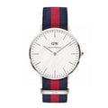  Shop Authentic Daniel Wellington Classic Oxford White Dial Two Tone Nylon Strap Watch For Men - DW00100015 - Luxxuri