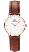  Shop Authentic Daniel Wellington Classy St Mawes White Dial Brown Leather Strap Watch For Women - DW00100059 - Luxxuri