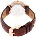  Shop Authentic Daniel Wellington Classy St Mawes White Dial Brown Leather Strap Watch For Women - DW00100059 - Luxxuri