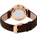  Shop Authentic Daniel Wellington Classy York White Dial Brown Leather Strap Watch For Women - DW00100061 - Luxxuri