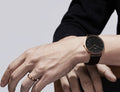  Shop Authentic Daniel Wellington Classic Reading Black Dial Black Leather Strap Watch For Men - DW00100129 - Luxxuri
