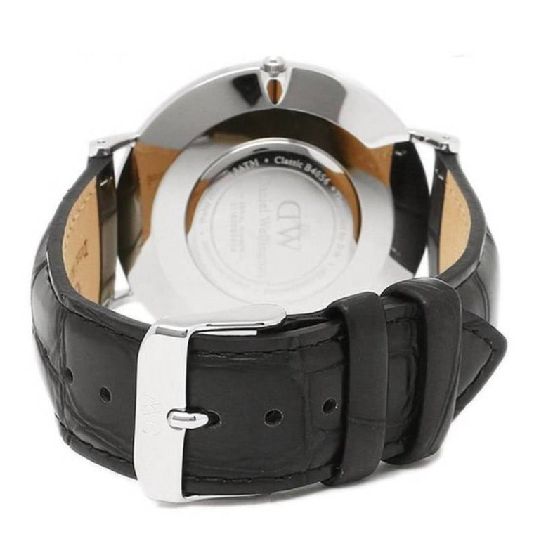  Shop Authentic Daniel Wellington Classic Reading Black Dial Black Leather Strap Watch For Men - DW00100135 - Luxxuri