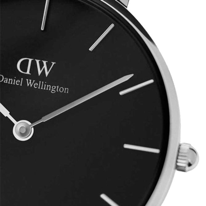  Shop Authentic Daniel Wellington Classic Petite York Black Dial Brown Leather Strap Watch For Women - DW00100182 - Luxxuri