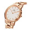  Shop Authentic Daniel Wellington Iconic Link White Dial Rose Gold Steel Strap Watch For Women - DW00100209 - Luxxuri