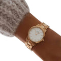  Shop Authentic Daniel Wellington Iconic Link White Dial Rose Gold Steel Strap Watch For Women - DW00100211 - Luxxuri