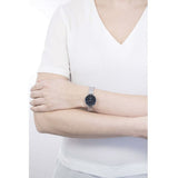  Shop Authentic Daniel Wellington Petite Sterling Black Dial Silver Mesh Bracelet Watch For Women - DW00100218 - Luxxuri
