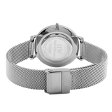  Shop Authentic Daniel Wellington Petite Sterling Black Dial Silver Mesh Bracelet Watch For Women - DW00100218 - Luxxuri