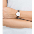  Shop Authentic Daniel Wellington Classic Petite Bristol White Dial Brown Leather Strap Watch For Women - DW00100227 - Luxxuri