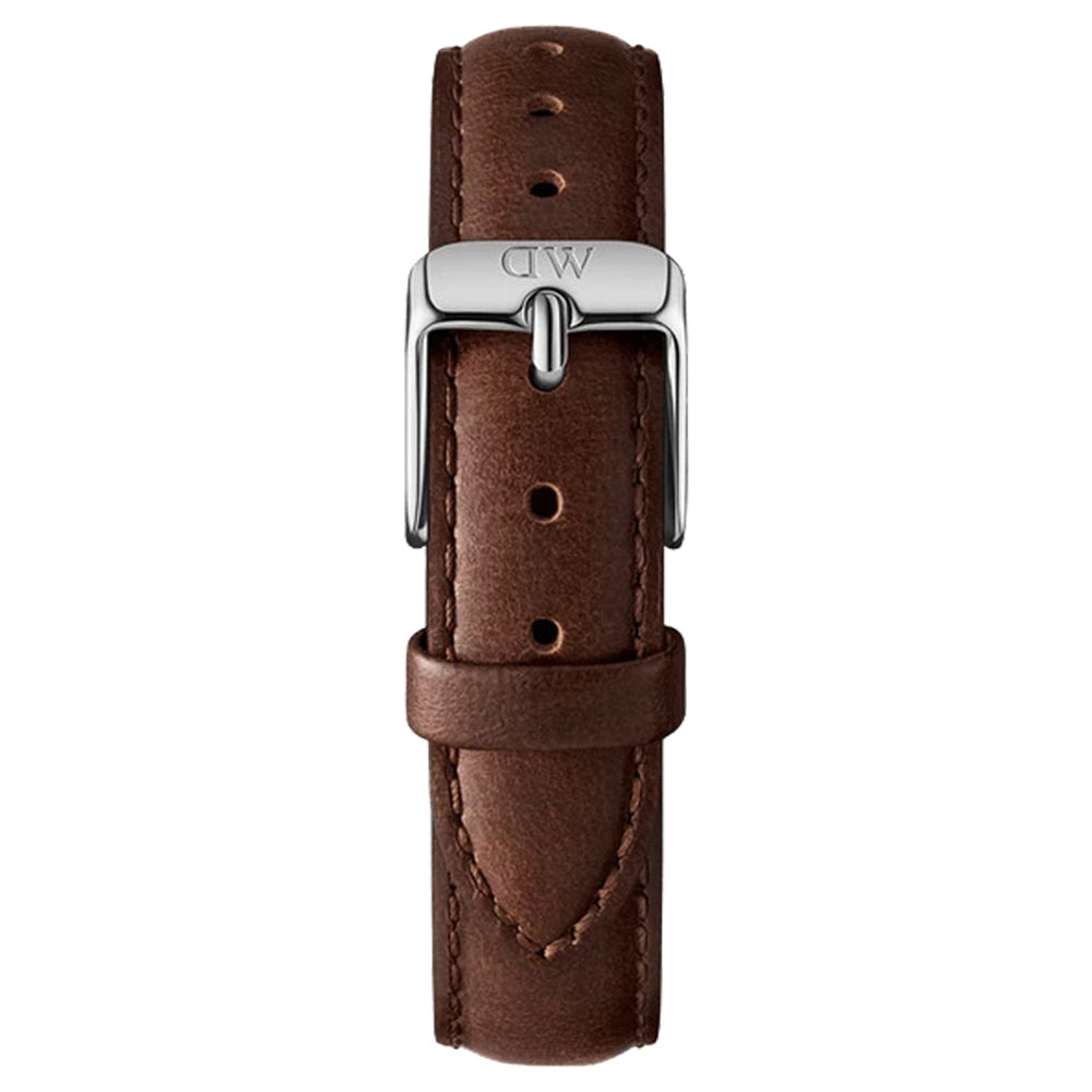  Shop Authentic Daniel Wellington Classic Petite Bristol Black Dial Brown Leather Strap Watch For Women - DW00100233 - Luxxuri