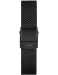  Shop Authentic Daniel Wellington Petite Ashfield Black Dial Black Mesh Strap Watch For Women - DW00100245 - Luxxuri