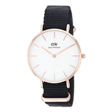  Shop Authentic Daniel Wellington Classic Petite Cornwall White Dial Green NATO Strap Watch For Women - DW00100253 - Luxxuri