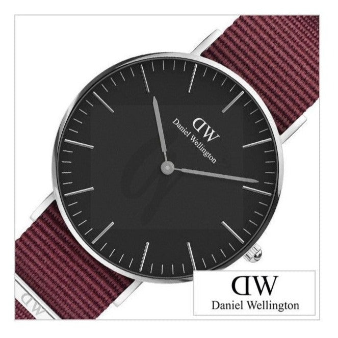  Shop Authentic Daniel Wellington Classic Roselyn Black Dial Red NATO Strap Dial Watch For Women - DW00100270 - Luxxuri