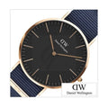  Shop Authentic Daniel Wellington Classic Bayswater Black Dial Black NATO Strap Watch For Men - DW00100277 - Luxxuri