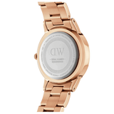  Shop Authentic Daniel Wellington Iconic Link Black Dial Rose Gold Steel Strap Watch For Men - DW00100344 - Luxxuri