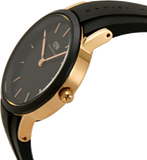  Shop Authentic Daniel Wellington Iconic Motion Black Dial Rubber Strap Watch For Women - DW00100426 - Luxxuri