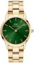  Shop Authentic Daniel Wellington Iconic Link Emerald Green Dial Rose Gold Steel Strap Watch For Women - DW00100419 - Luxxuri