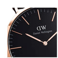  Shop Authentic Daniel Wellington Classic Sheffield Black Dial Black Leather Strap Watch For Men - DW00100127 - Luxxuri