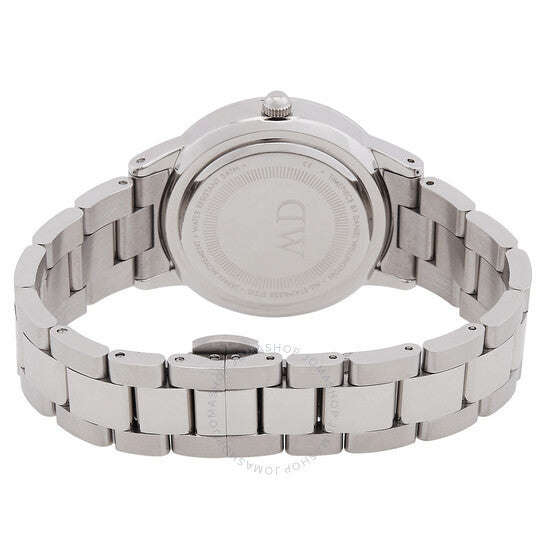  Shop Authentic Daniel Wellington Iconic Link White Dial Silver Steel Strap Watch for Women - DW00100203 - Luxxuri