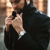  Shop Authentic Daniel Wellington Iconic White Dial Silver Steel Strap Watch For Men - DW00100341 - Luxxuri