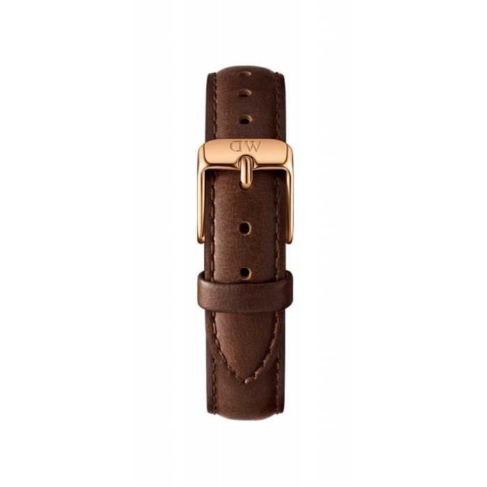  Shop Authentic Daniel Wellington Classic Petite Bristol Black Dial Brown Leather Strap Watch For Women - DW00100165 - Luxxuri