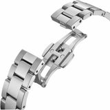  Shop Authentic Daniel Wellington Iconic Pink Dial Silver Steel Strap Watch For Women - DW00100325 - Luxxuri