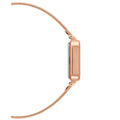  Shop Authentic Daniel Wellington Quadro Studio Green Dial Rose Gold Mesh Strap Watch For Women - DW00100520 - Luxxuri