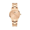  Shop Authentic Daniel Wellington Iconic Link Unitone Rose Gold Dial Rose Gold Steel Strap Watch For Women - DW00100401 - Luxxuri