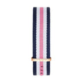  Shop Authentic Daniel Wellington Classic South Hampton White Dial Two Tone Nylon Strap Watch For Women - DW00100034 - Luxxuri
