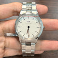  Shop Authentic Daniel Wellington Iconic Link White Dial Silver Steel Strap Watch For Women - DW00100205 - Luxxuri