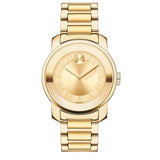  Shop Authentic Movado Bold Gold Dial Gold Steel Strap Watch for Women - 3600323 - Luxxuri
