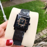  Shop Authentic Guess Highline Black Dial Black Mesh Bracelet Watch for Women - W0826L4 - Luxxuri
