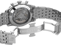 Breitling Navitimer B01 Chronograph 43 Black Dial Silver Steel Strap Watch for Men - AB0138211B1A1