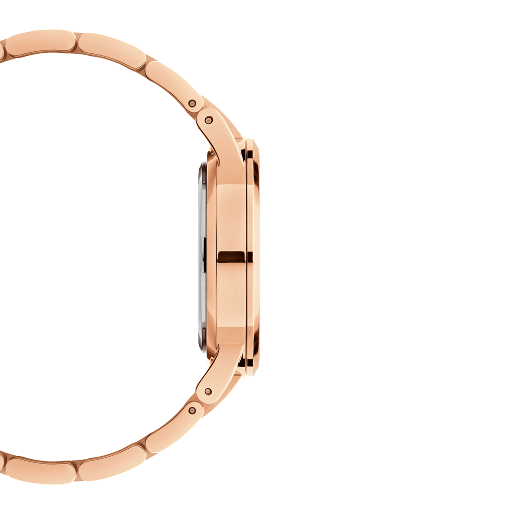  Shop Authentic Daniel Wellington Iconic Link Pink Dial Rose Gold Steel Strap Watch For Women - DW00100335 - Luxxuri