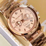  Shop Authentic Michael Kors Paris Limited Edition Rose Gold Dial Steel Strap Watch for Women - MK5716 - Luxxuri