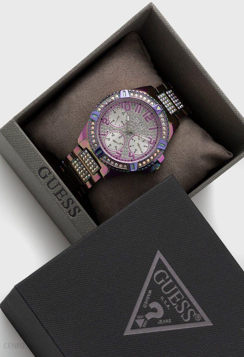  Shop Authentic Guess Lady Frontier Diamonds Silver Dial Multicolor Steel Strap Watch for Women - GW0044L1 - Luxxuri