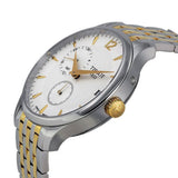  Shop Authentic Tissot T Classic Tradition Chronograph White Dial Two Tone Steel Strap Watch For Men - T063.617.22.037.00 - Luxxuri