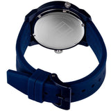  Shop Authentic Tommy Hilfiger Denim Quartz Blue Dial Blue Rubber Strap Watch for Men - 1791325 - Luxxuri